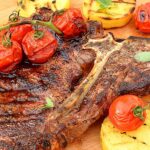 Grillattu T-luu pihvi