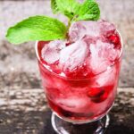 Minttu karpalo Mocktail